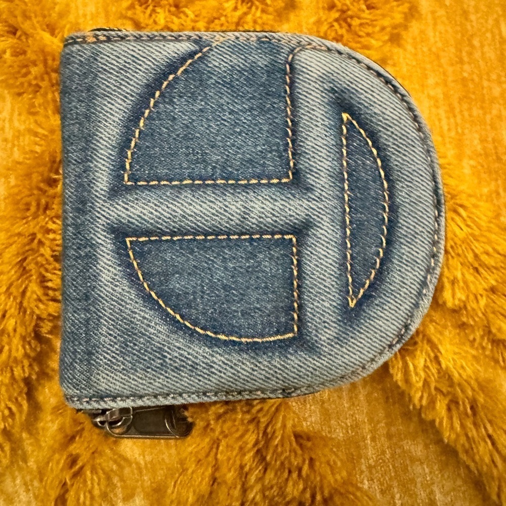Telfar Denim Wallet
